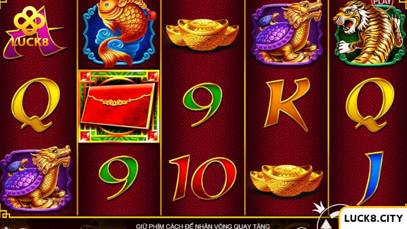 Game nổ hũ online 8 Dragons đơn giản, dễ dàng nổ hũ