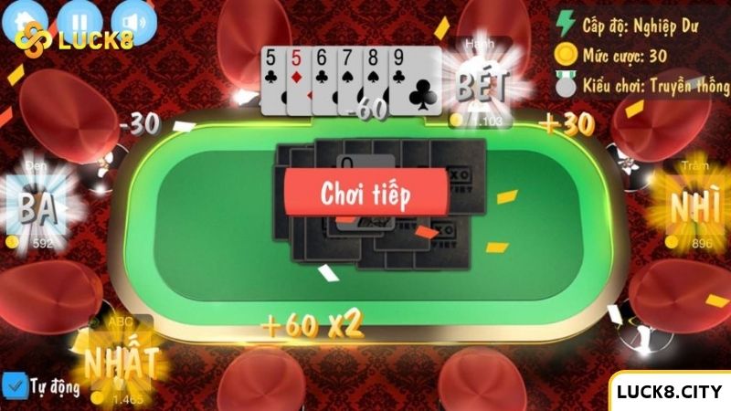 Ghi nhớ các quân bài đã được đánh ra khi chơi game bài Tiến lên miền Nam miễn phí