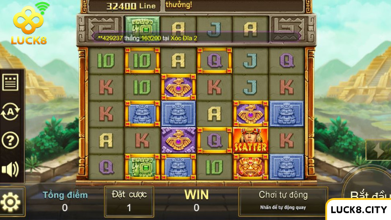 Golden Empire có tổng line trả thưởng cao nhất 32400 line