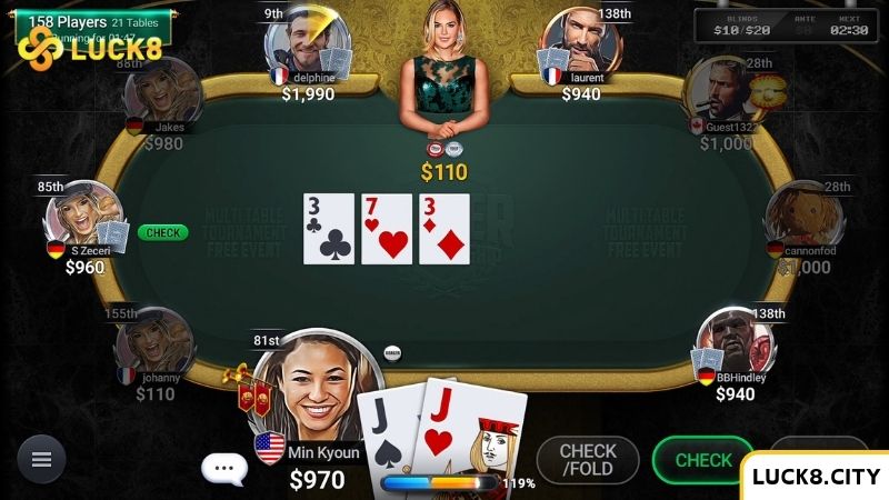 Bí quyết chơi Poker giúp tân thủ ẵm trọn tiền Luck8